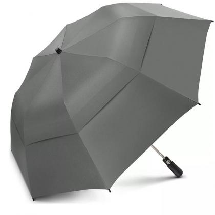 Wholesale Customizable Golf Umbrellas Double Canopy Large Windproof Umbrella -bothwinraingear.com