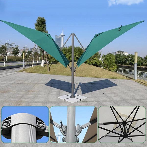 Square Outdoor Umbrella Cantilever