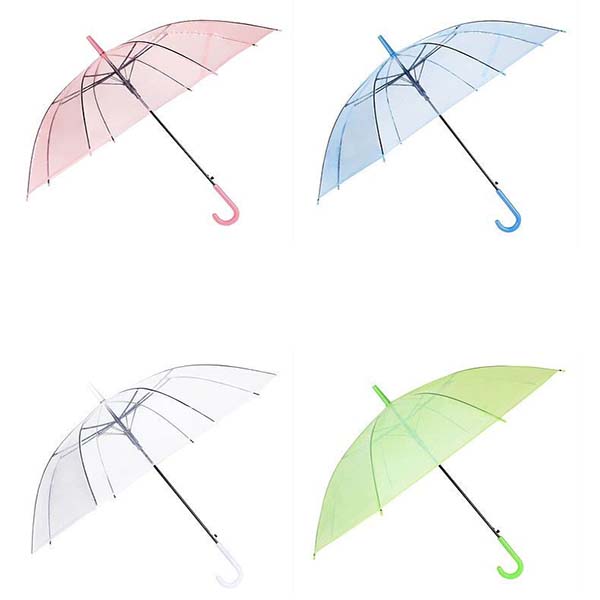 Colorful Transparent Clear Umbrella