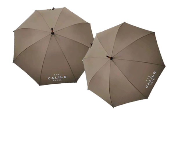 Promotional Umbrella for Calile Hotel in Queensland